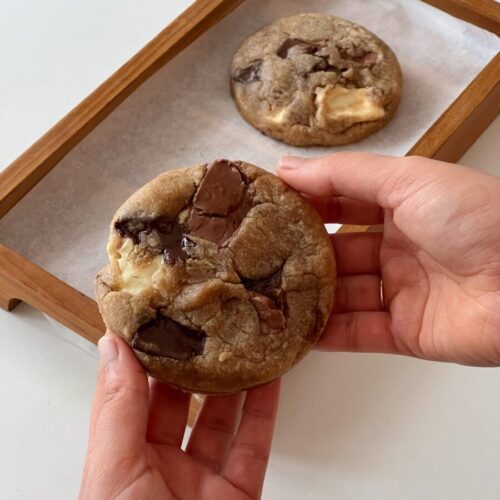 Triple Chocolate Overload Cookies